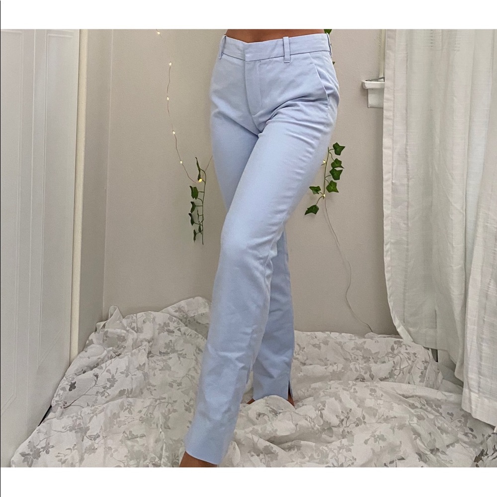 Baby blue pants